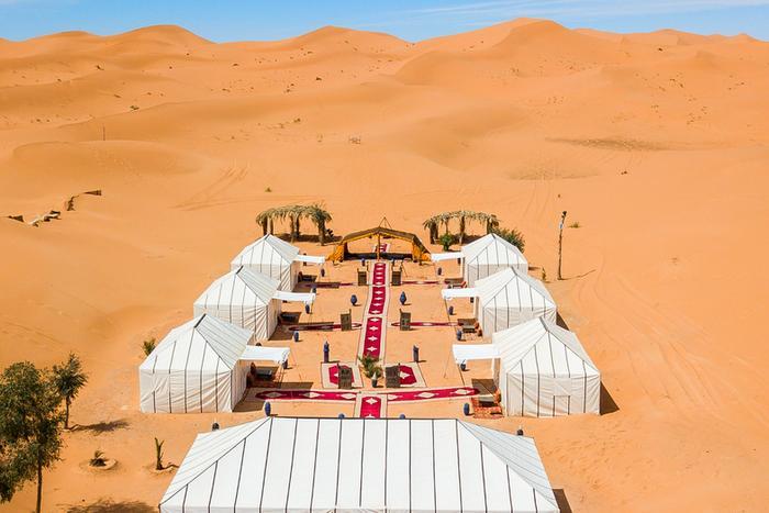Ammar Luxury Camp Hotel เมอร์ซูกา ภายนอก รูปภาพ